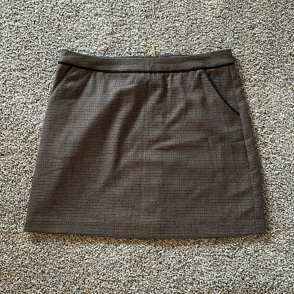 H&M Houndstooth Mini Skirt